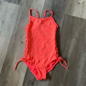 | Palm Tree bathing suit with laces | Kids swim suit |